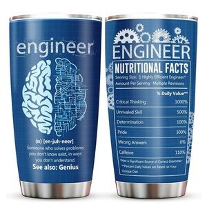 NEW. Engineer Tumbler 20oz